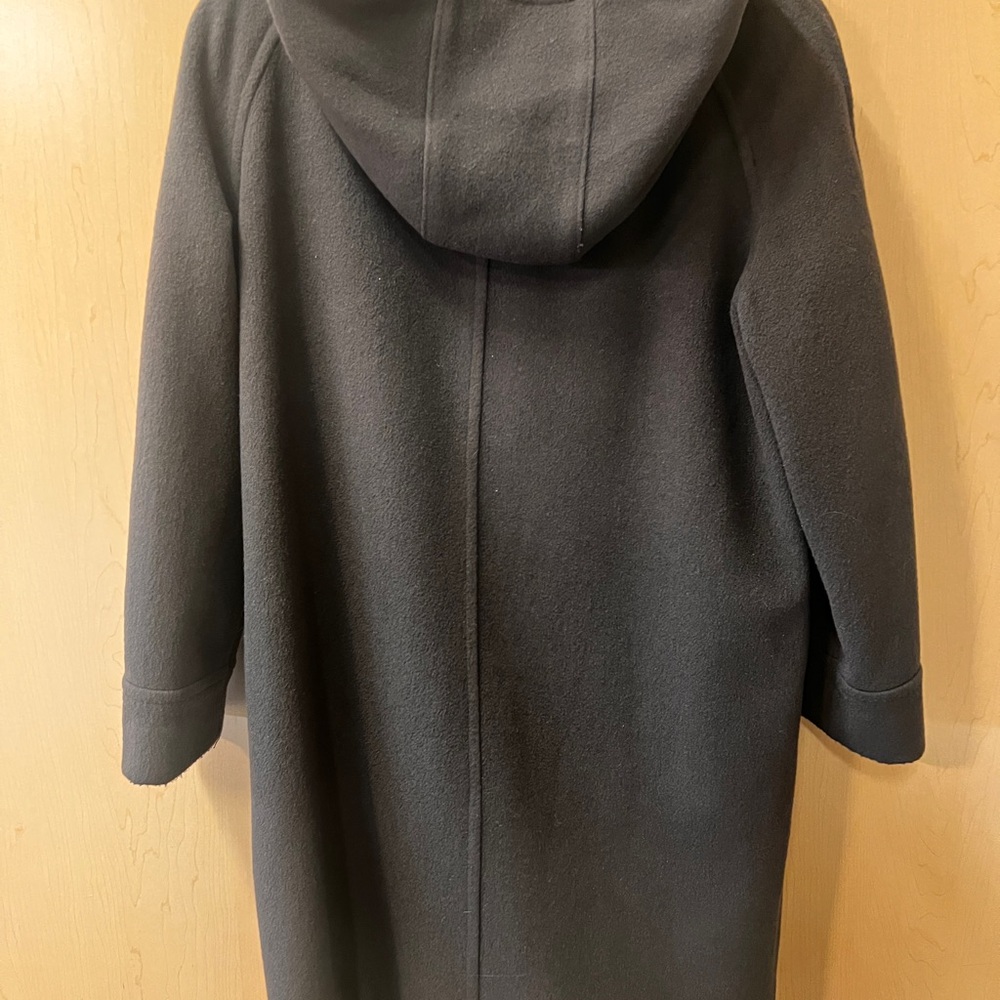 Macintosh Taupe Hooded Coat - Picture 12 of 12